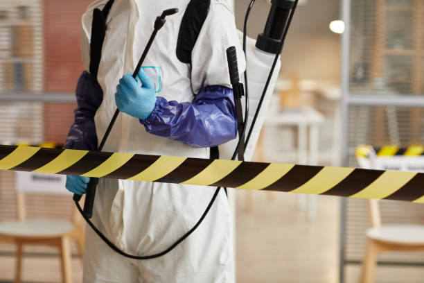 Professional Blood Cleanup technician working in Hewitt, NJ